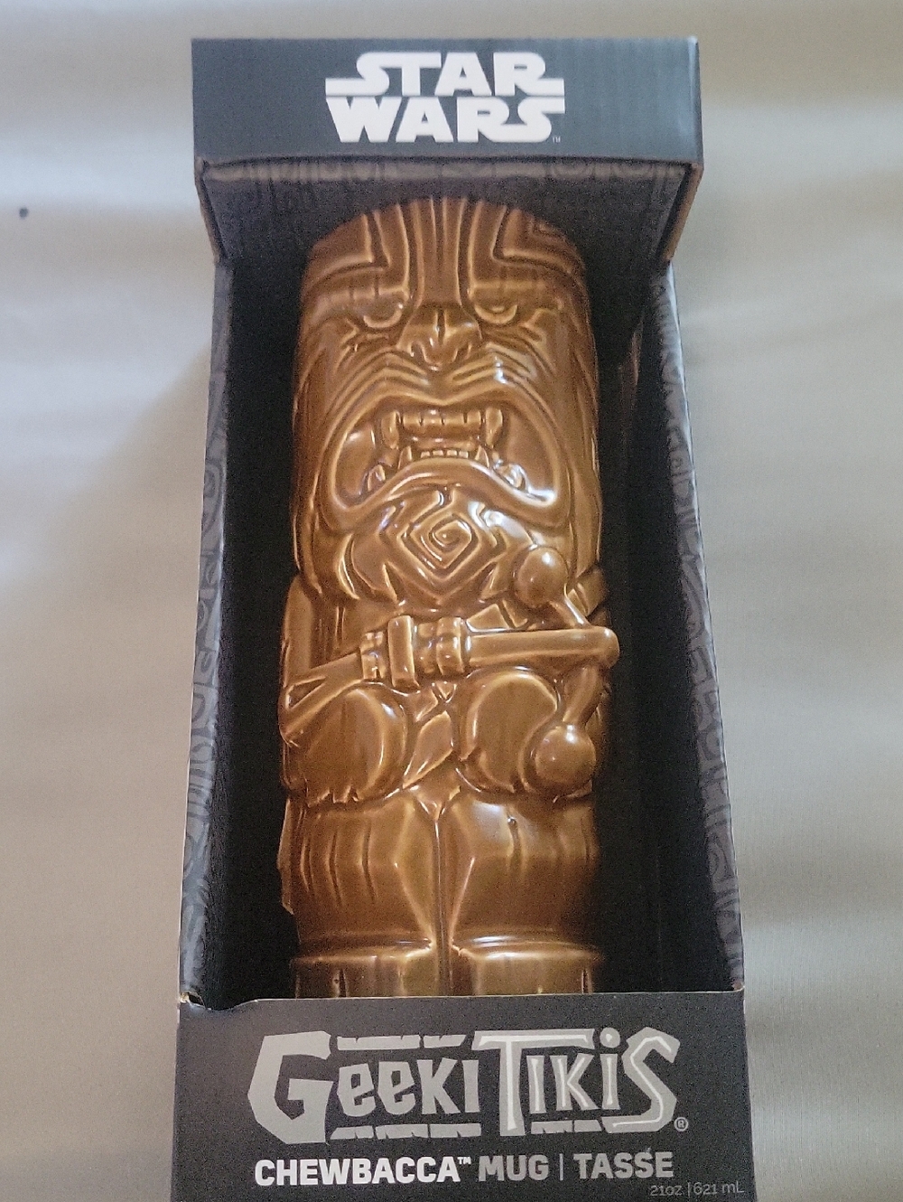 Star Wars Geeki Tikis Chewbacca Tiki Mug - Metallic Bronze